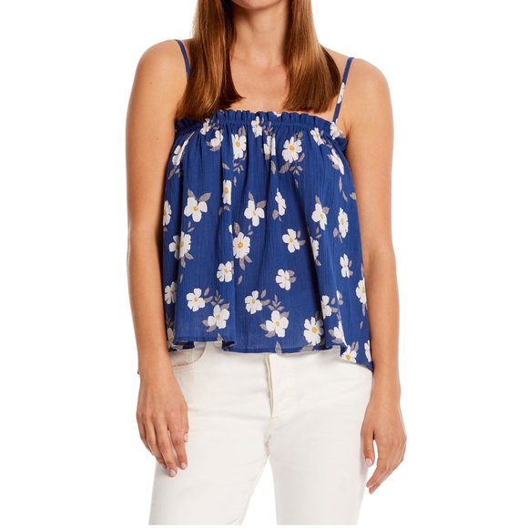 NWT Michael Stars Floral Tank Top - Picture 1 of 6
